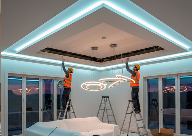 reformas de iluminacion led en casa