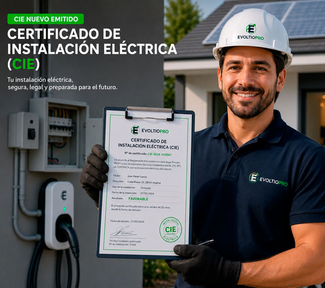 Certificado de Instalación Eléctrica (CIE)
