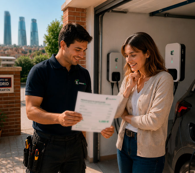 Cuánto cuesta instalar un cargador en un garaje comunitario