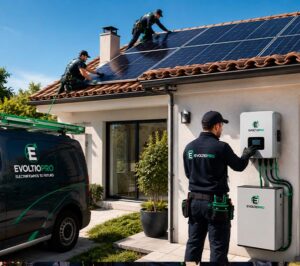 instalación solar residencial,