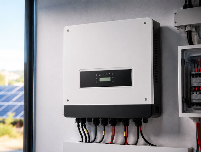 El inversor es el equipo encargado de transformar la energía